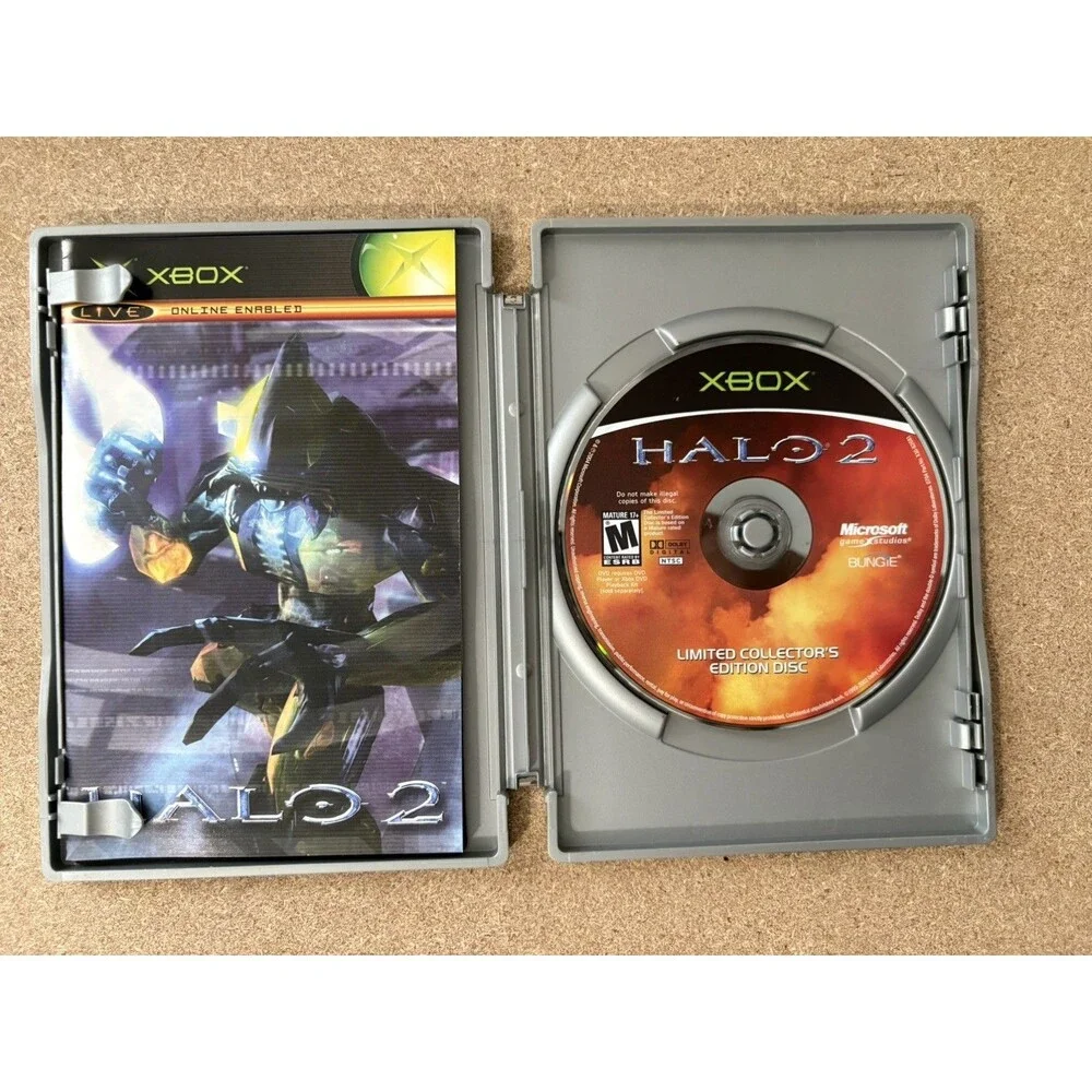 Halo 2: Limited Collector's Edition (Microsoft Xbox) Limited Disc Only Near CIB